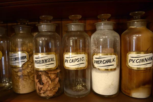Country Doctor Museum apothecary-bottles