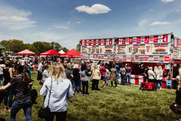 Chandelier Barn Market spring show