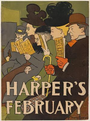 Edward Penfield - Harper’s February 1897