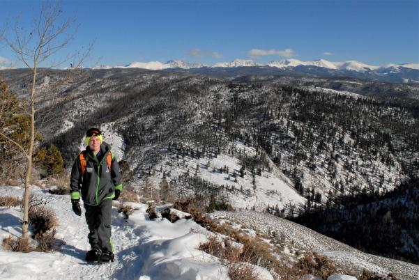 Snowshoeing at Granby Ranch