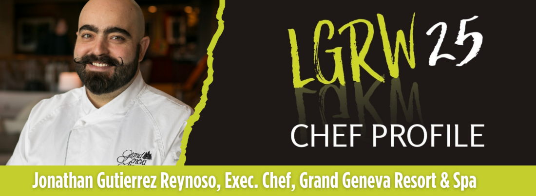 Chef profile header image for Grand Geneva Chef Gutierrez