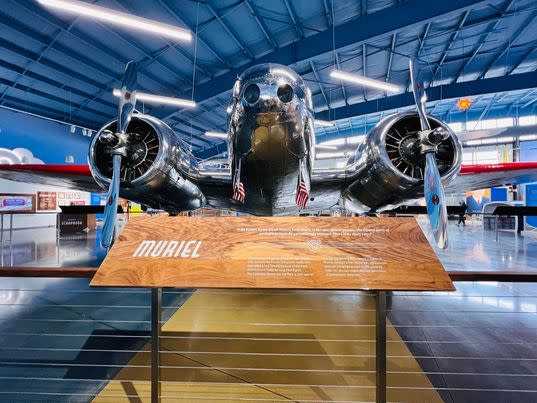 Amelia Earhart Hangar Museum - Plane