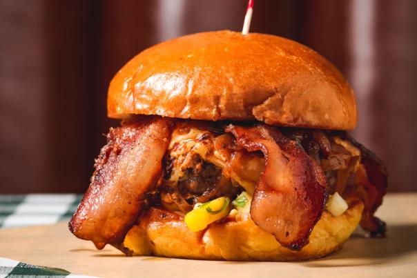 Billy F. Gibbons Burger from Rodeo Goat