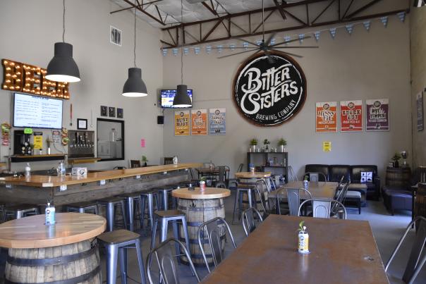 Bitter Sisters front tasting room