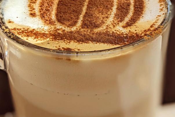 Pumpkin Latte at Astoria Cafe