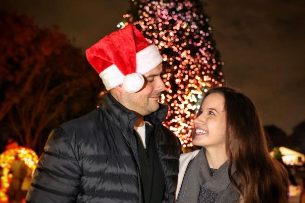 Couple Tree Lighting