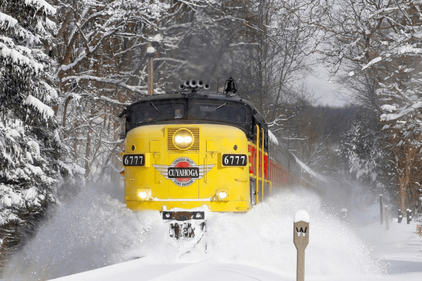 Cuyahoga Valley Scenic Railroad Winter