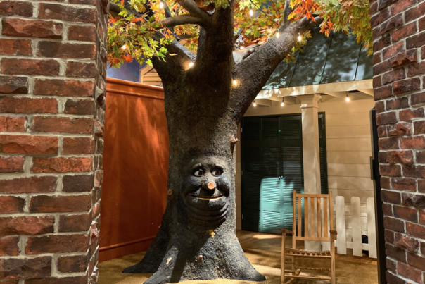 The story-telling tree at Earlyworks Children's Museum
