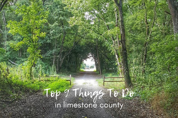 top 9 things to do in limestone county blog cover