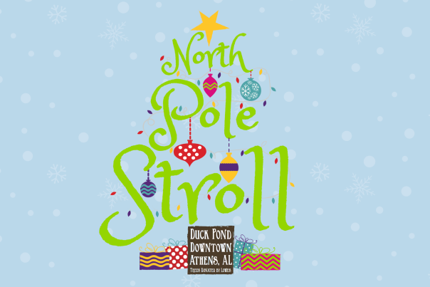 North Pole Stroll in Downtown Athens