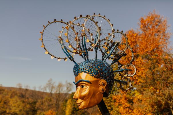 Climb and Glide - Sculpture GAP Switchback - Frostburg md