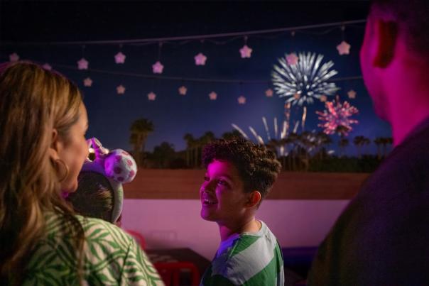 Premium Fireworks Viewing at Top of Disneyland Hotels