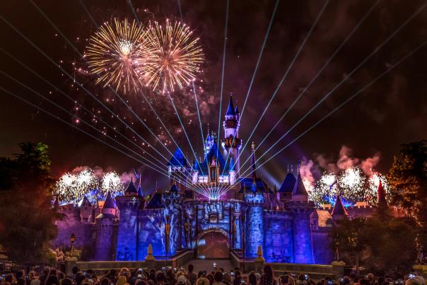 Disneyland Forever Fireworks at the Disneyland Resort