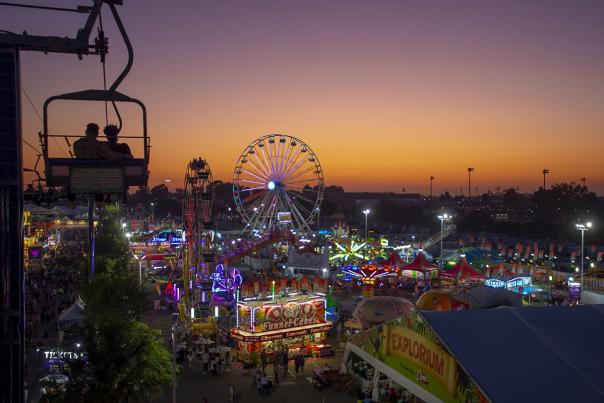 Orange County Fair 2023 Festival View