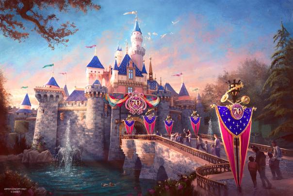 Disneyland in Anaheim 70th Celebration 2025