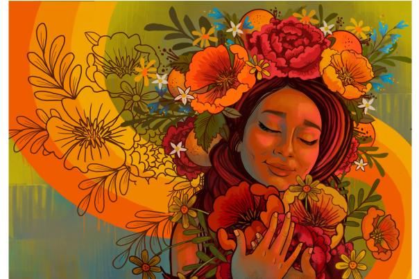 Gratitude by Carla Roque for OCVIBE