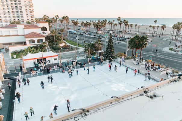 Pasea Hotel and Spa Outdoor ice skating rink