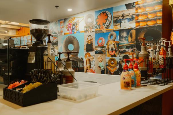 Randy's Donuts and speciality coffees in Anaheim, CA