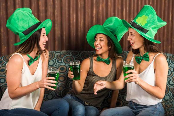 St. Patrick's Day - Having Green Beer