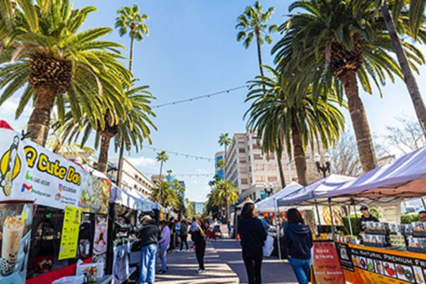 Anaheim Farmers Market in Center Street Promenade