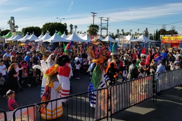 Fiestas Patrias Carnival at the Anaheim Marketplace