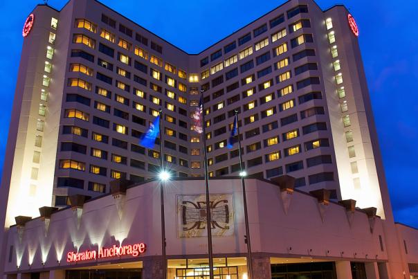 Sheraton Hotel building exterior