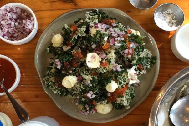 Kit's Plate of the Month - Preserve's Crispy Kale Salad
