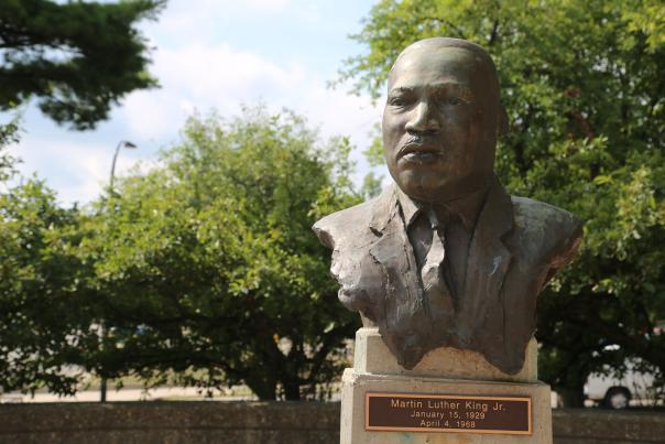 Martin Luther King Jr statue