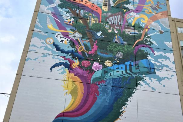 Challenge Everything Ann Arbor Mural