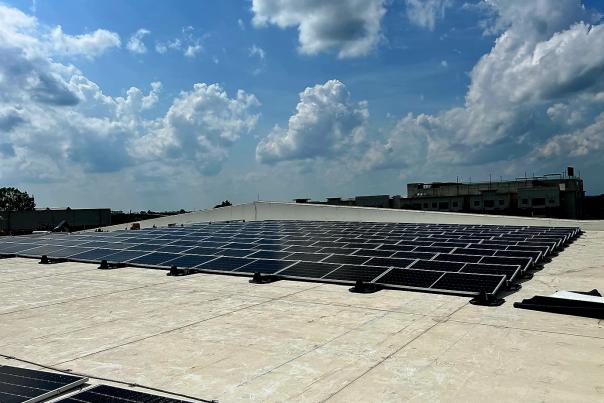 The Classic Center Solar Panels