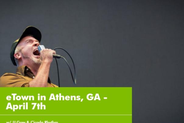 eTown in Athens, GA April 7 2017