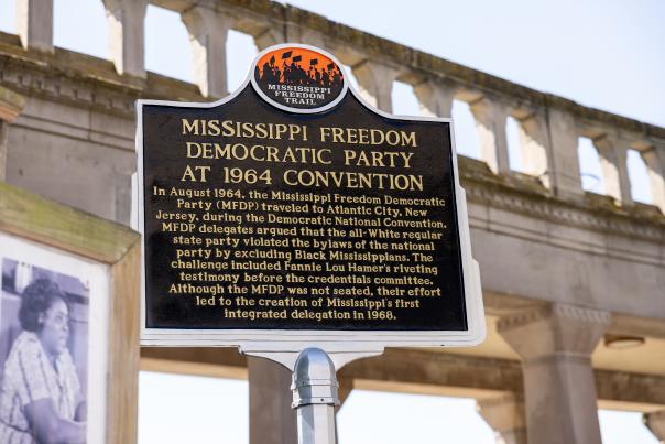 Mississippi Freedom Trail Marker