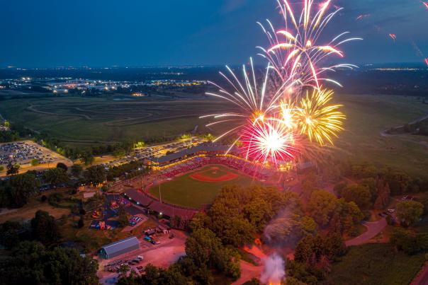Northwestern Medicine Field - Fireworks