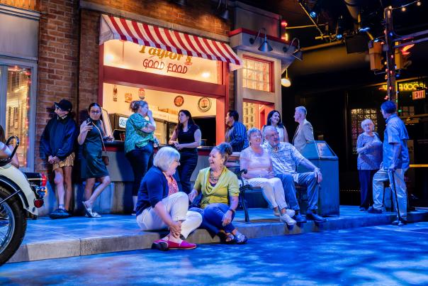As soon as audiences step inside Stolp Island Theatre’s inner lobby, they’ll feel like they’ve stepped back in time to December 5, 1956, outside Sun Studio in Memphis. Don’t miss Million Dollar Quartet, the inaugural production at Paramount Theatre’s new Stolp Island Theatre, 5 E. Downer Place, Suite G, in downtown Aurora. It’s already been extended through December 29, 2024 due to popular demand. Tickets: paramountaurora.com or (630) 896-6666.