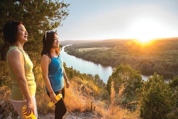 Hill Country Hiking. Courtesy of Lake Austin Spa Resort.