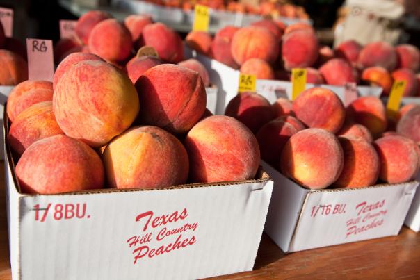 Peaches. Courtesy of the Fredericksburg CVB.