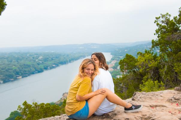 Mount Bonnell. Credit Gabi Meit and Shanna Sciara. Lifetime.