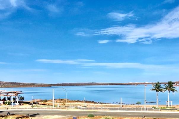 Ocean view from Soak Cafe in Dampier