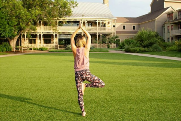 Yoga at Hyatt