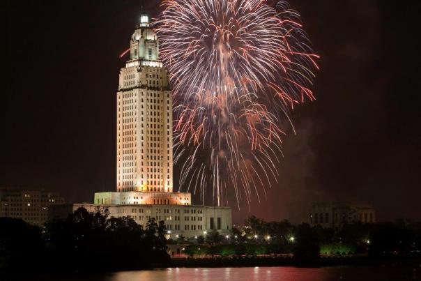 fireworks at capitol