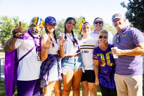Tailgating at LSU