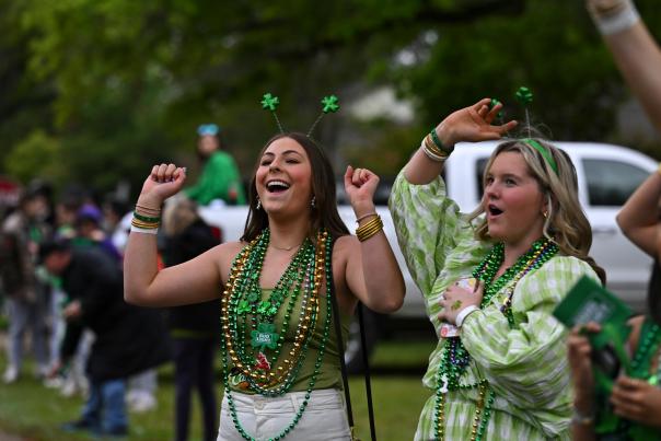 Wearin of the green parade