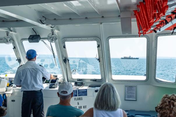 Inside the Apostle Islands Kayak Express Cabin