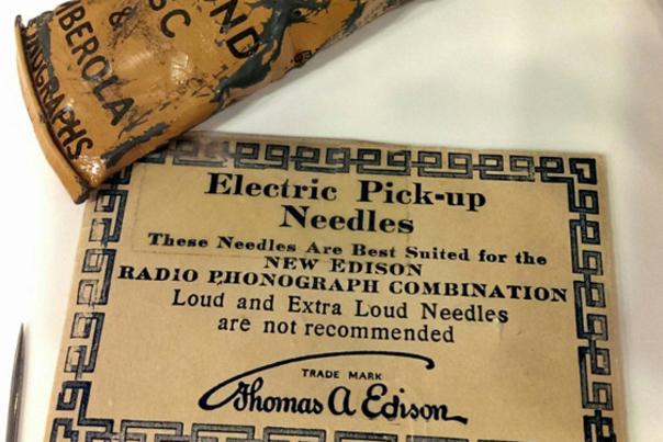 Edison Museum - Electric Pick-up Needles