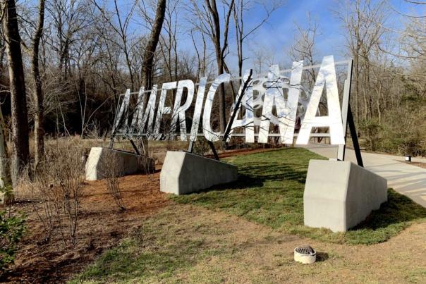 George Sanchez-Calderon's Americana at Crystal Bridges Museum of Art. Image: Ben Davis.