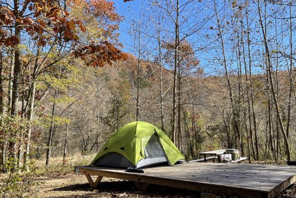 Campsite at Coler