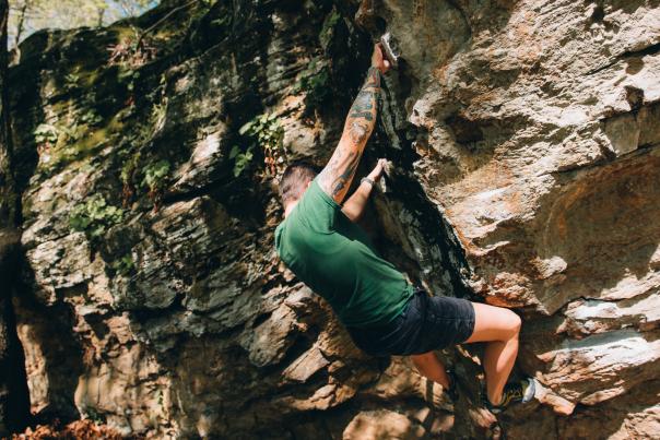 Rock Climbing Lincoln Lake