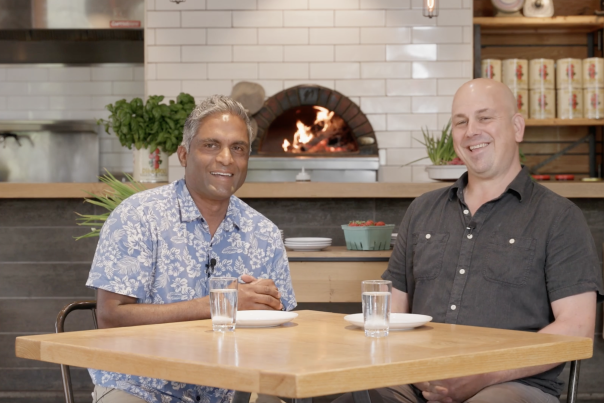 Biju and Luke Wetzel