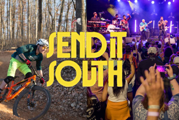 Send it South Podcast header