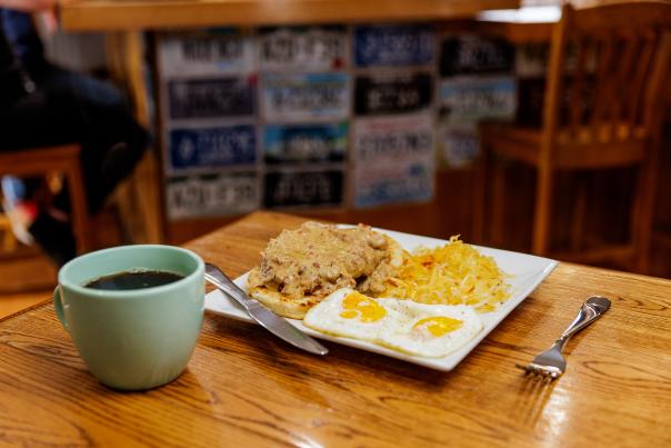 Breakfast in Big Sky